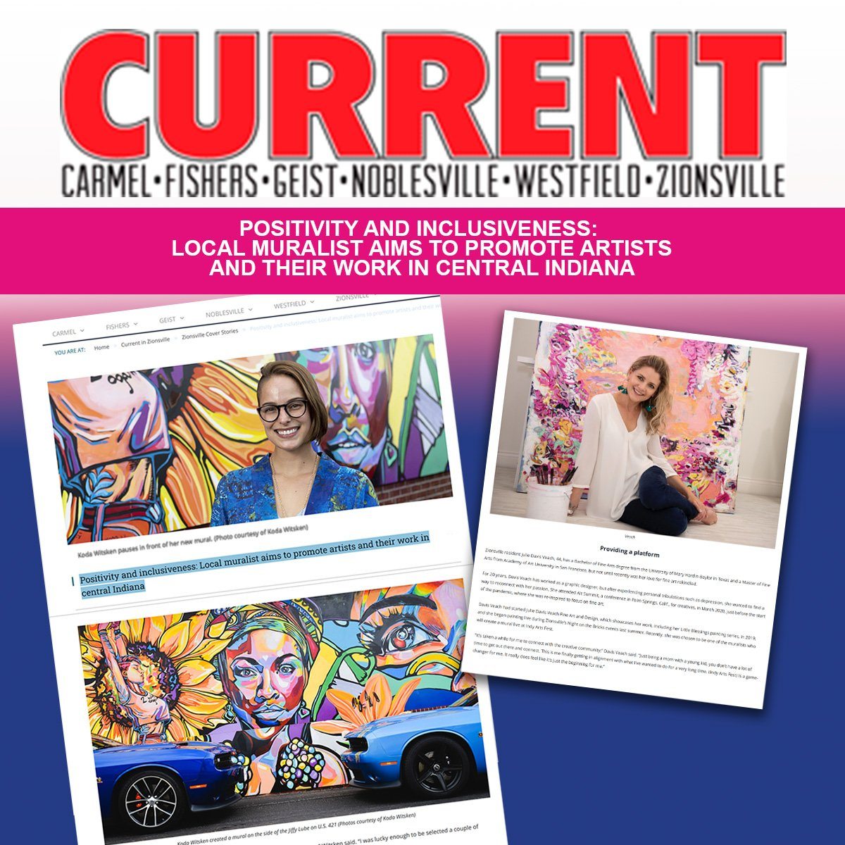 CURRENT Publishing Cover and Breakout Story