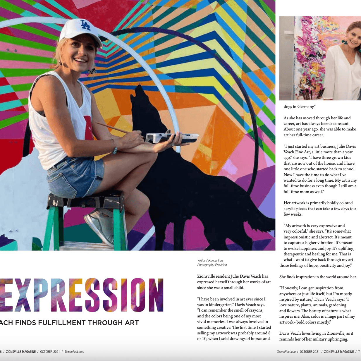 ZIONSVILLE MONTHLY Feature