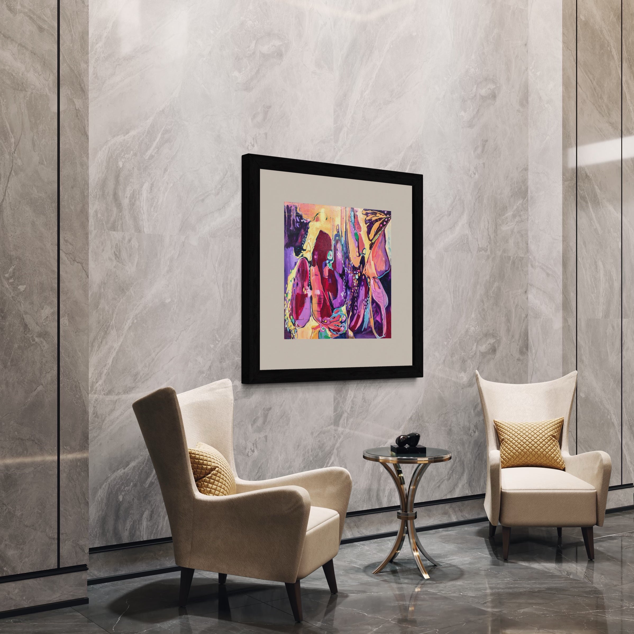 Chrysalis Law of Acceptance fine art print side view