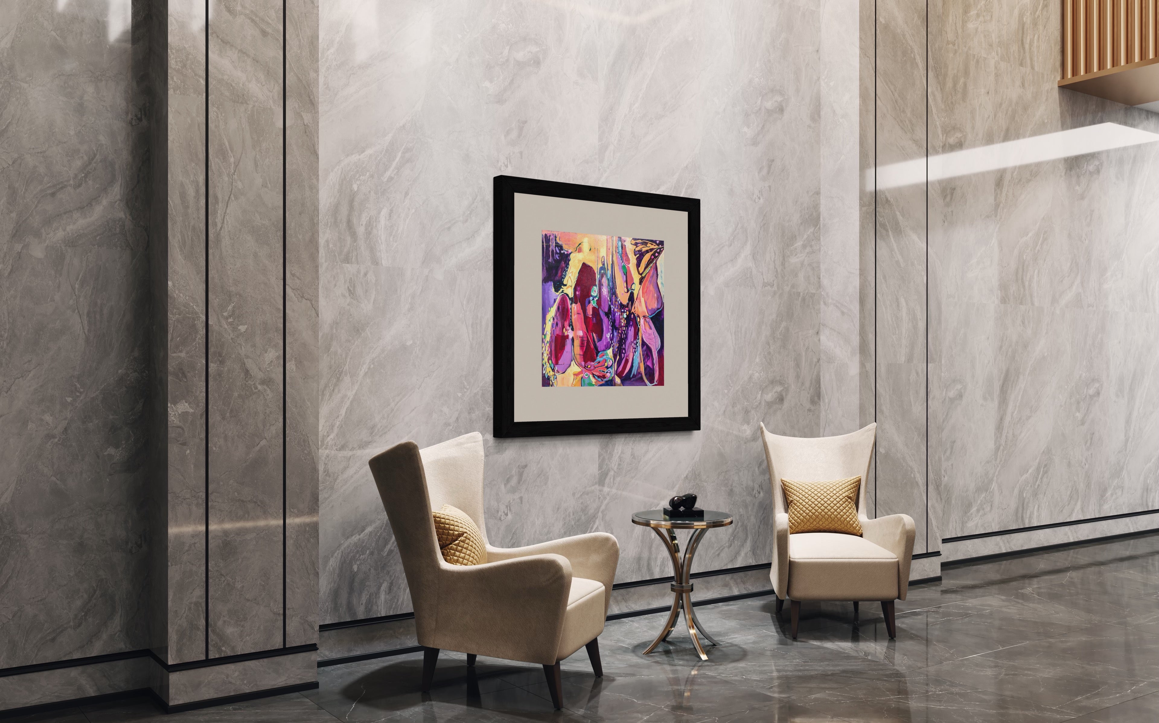 Chrysalis Law of Acceptance fine art print side view