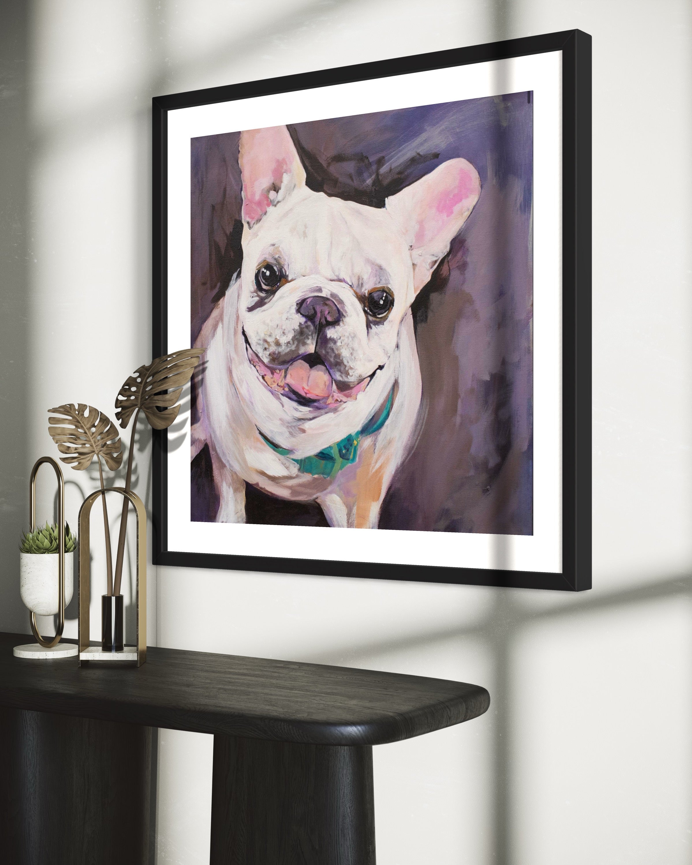 “Frenchie” Fine Art Print by Julie Davis