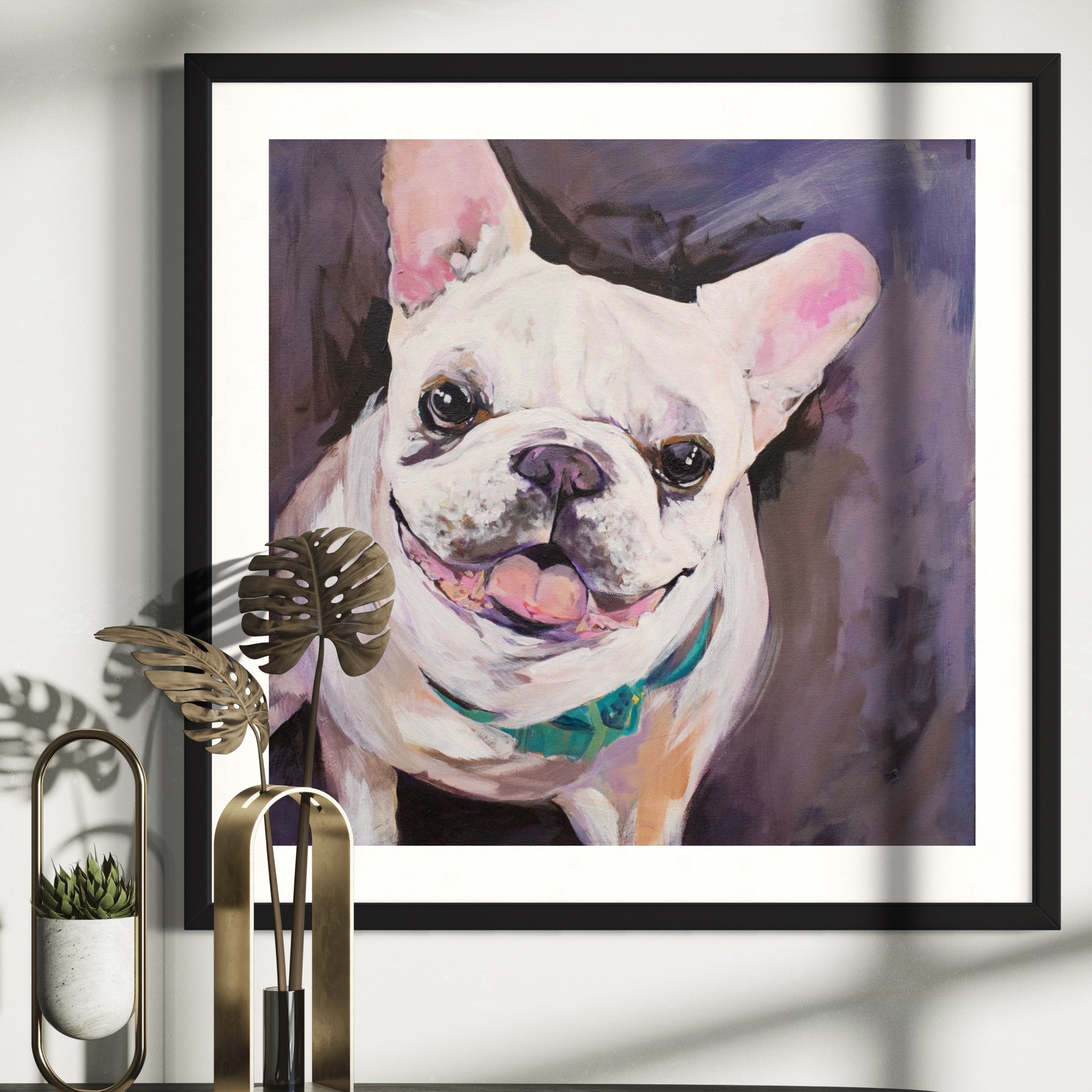 “Frenchie” Fine Art Print by Julie Davis