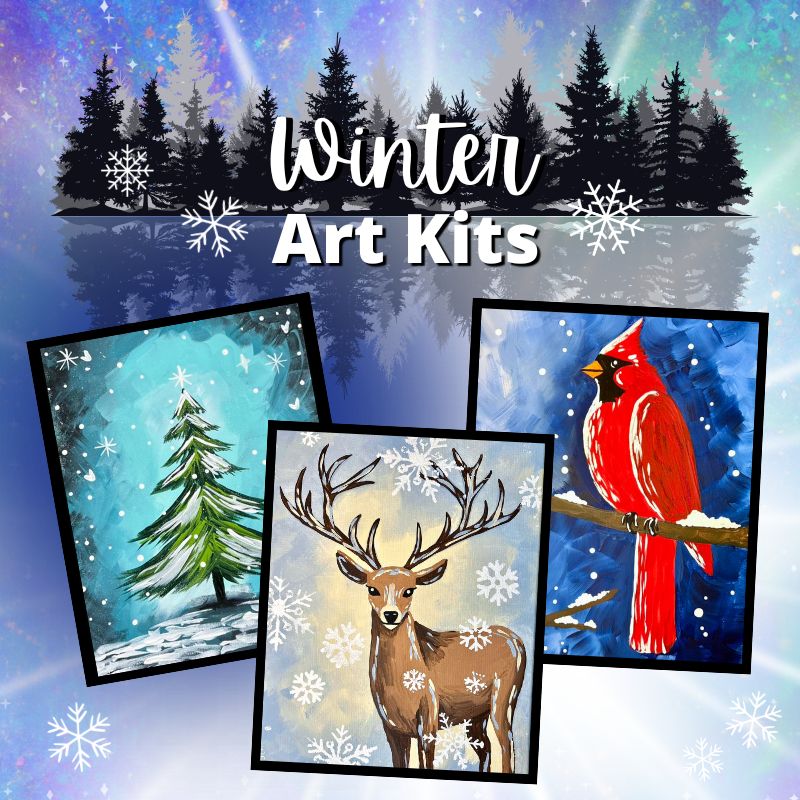 Winter – DIY Paint Party Art Kit