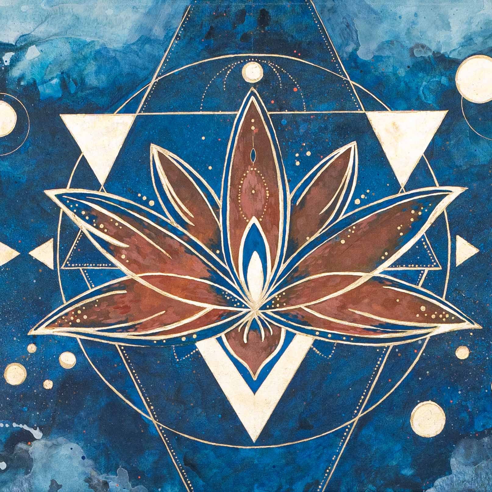 "Blooming Life" original painting on canvas by Julie Davis