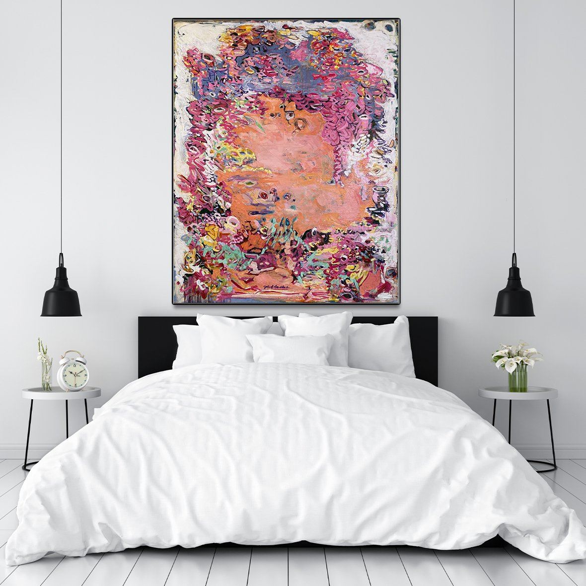 "Empathic Sensitivities" original painting on canvas by Julie Davis