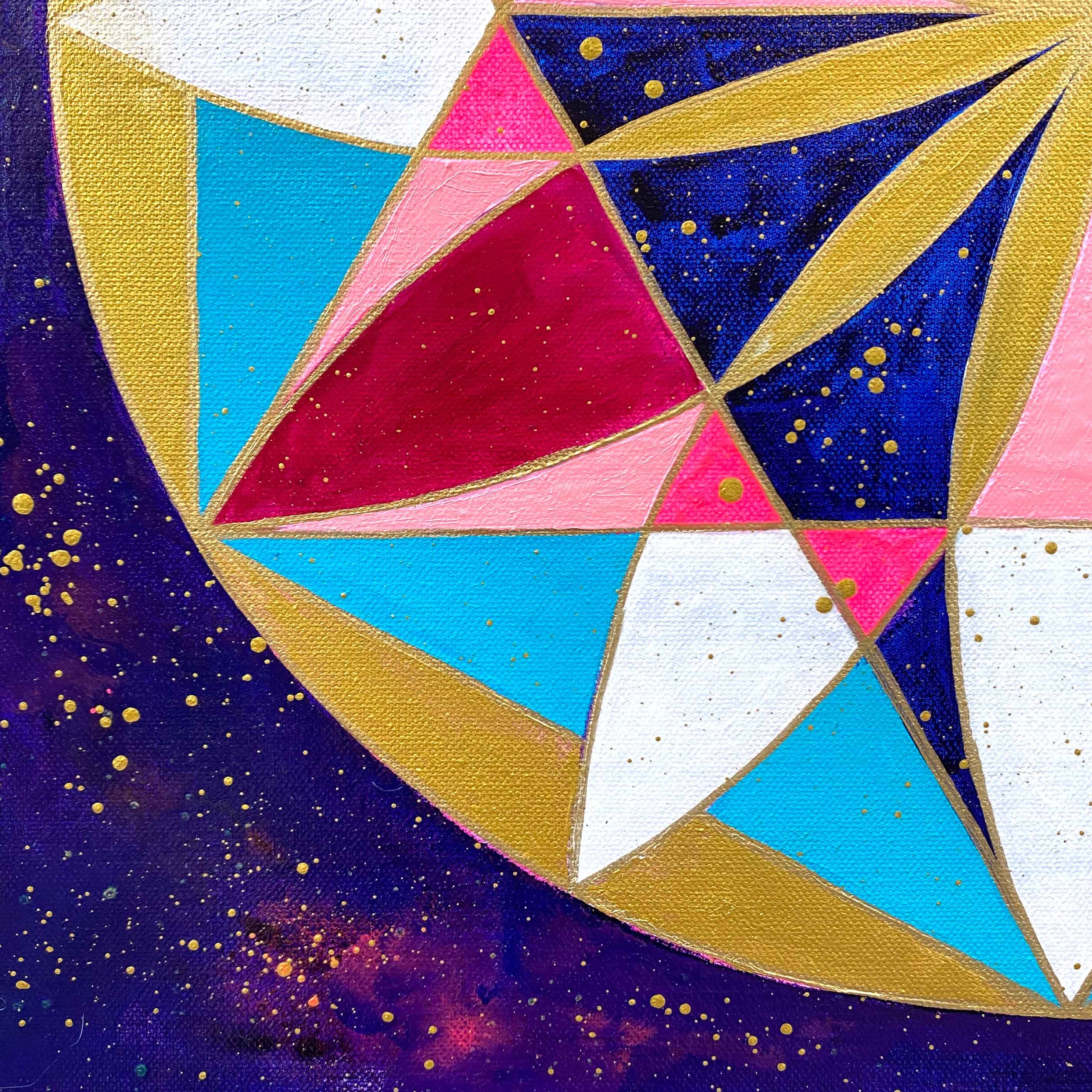 "Oxygen" original painting on canvas by Julie Davis