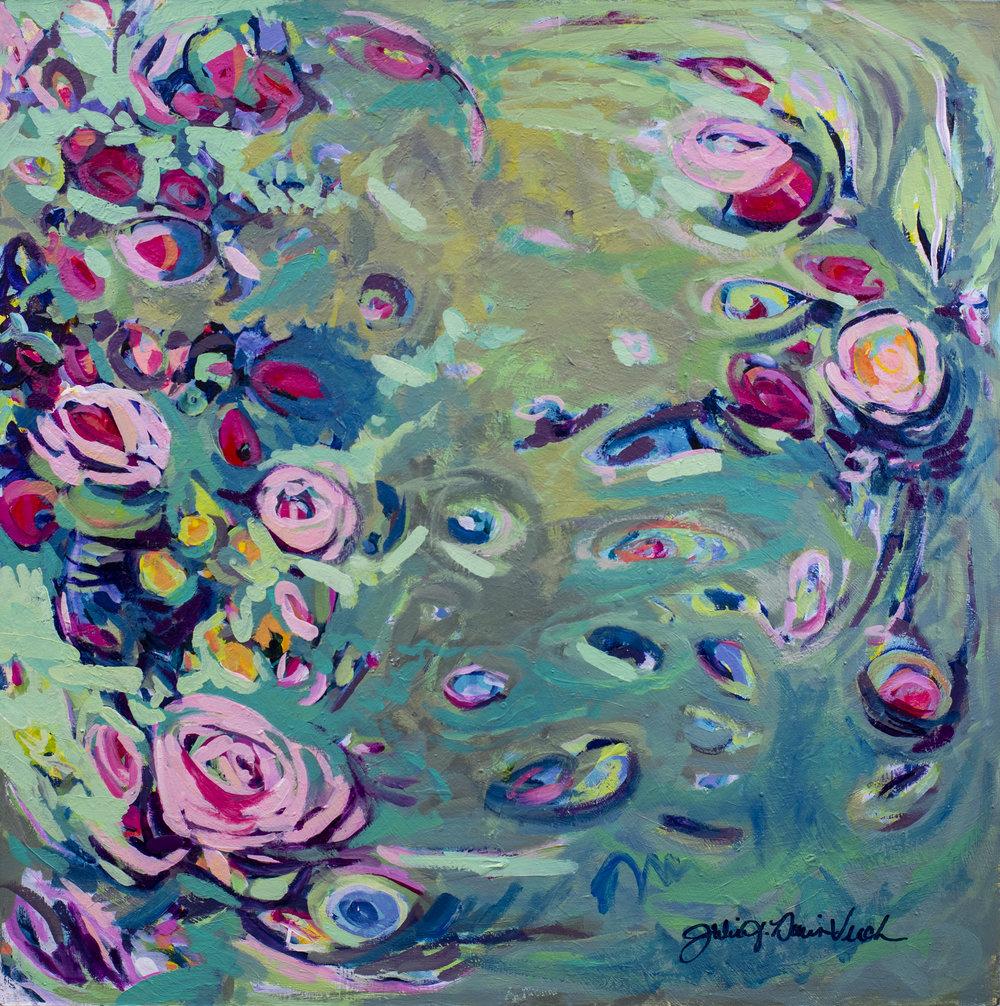 Currents of Grace original painting on canvas by Julie Davis