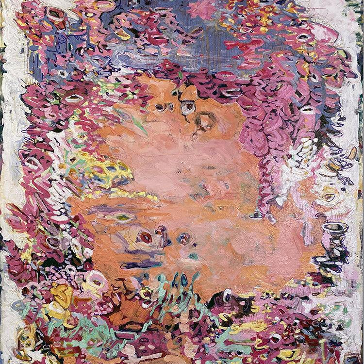 Empathic Sensitivities -original painting on canvas by Julie Davis
