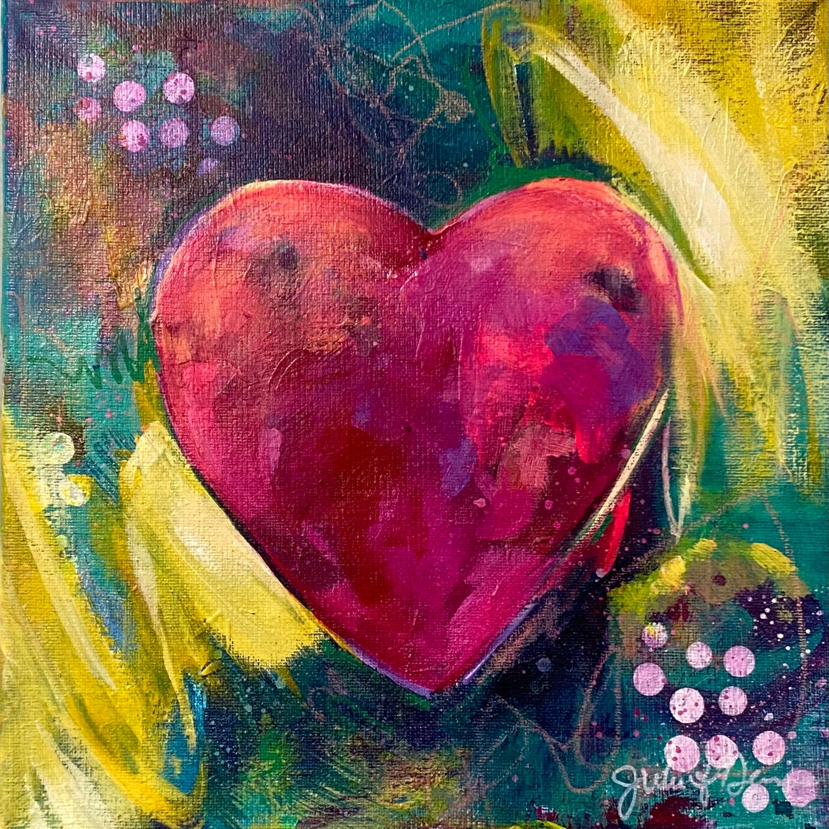 Follow Your Heart II
Original painting by Julie Davis