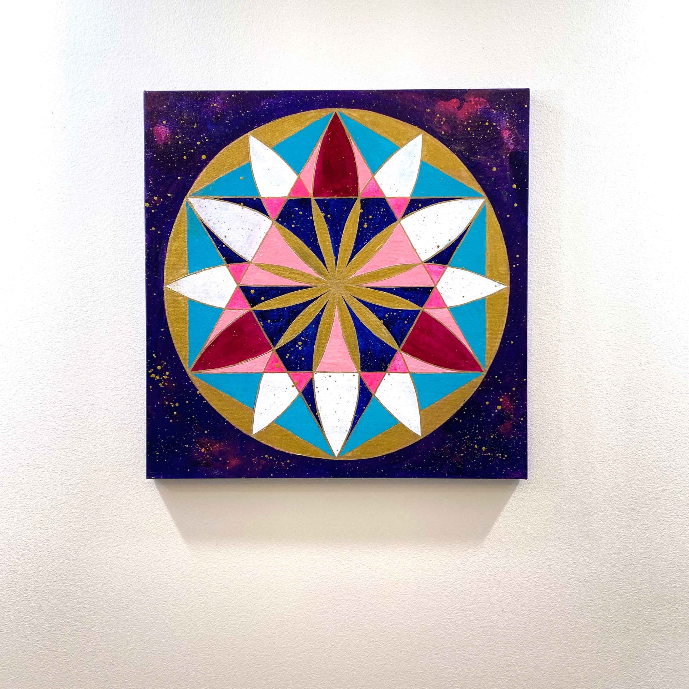 "Oxygen" original painting on canvas by Julie Davis