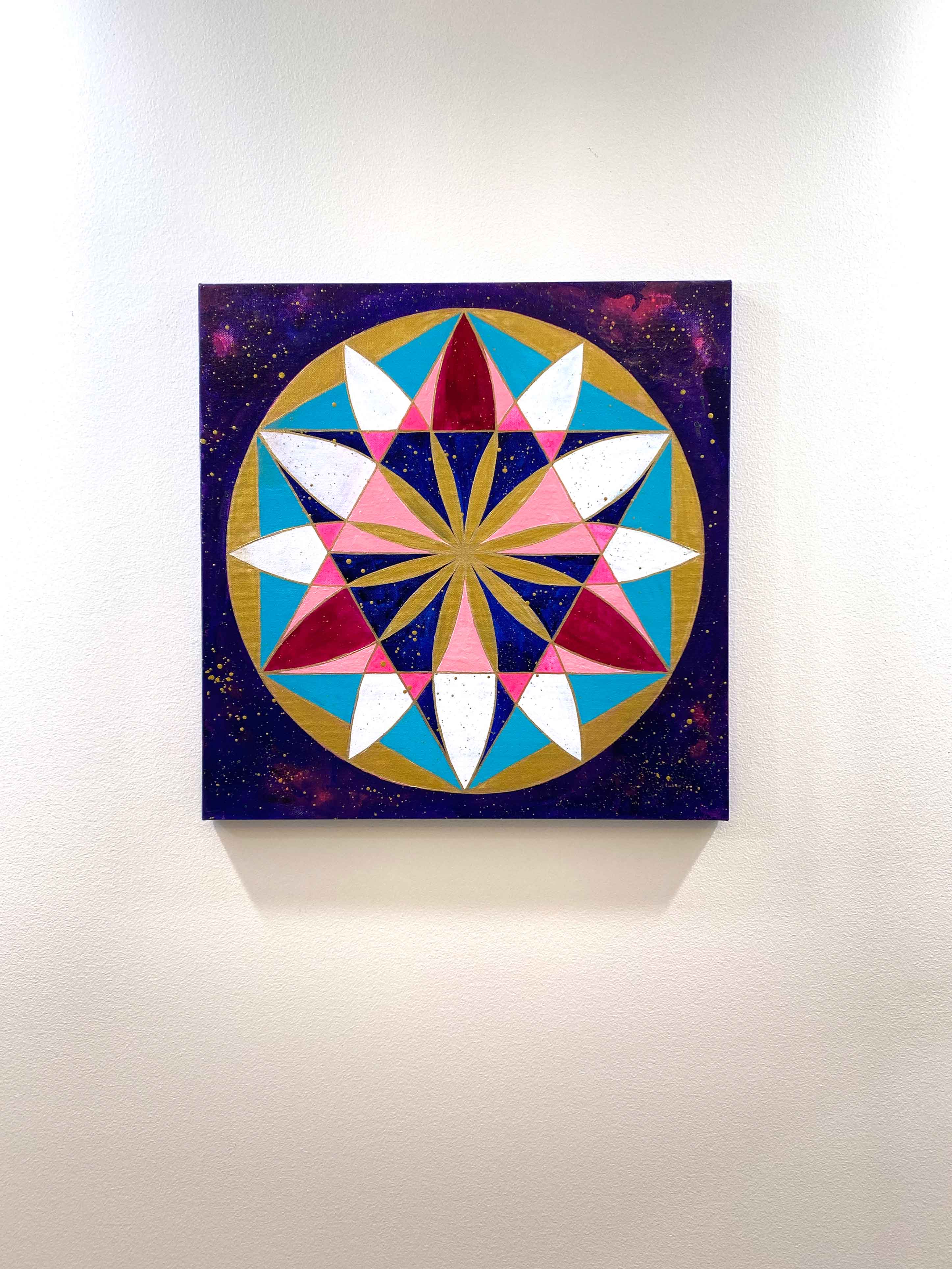 "Oxygen" original painting on canvas by Julie Davis