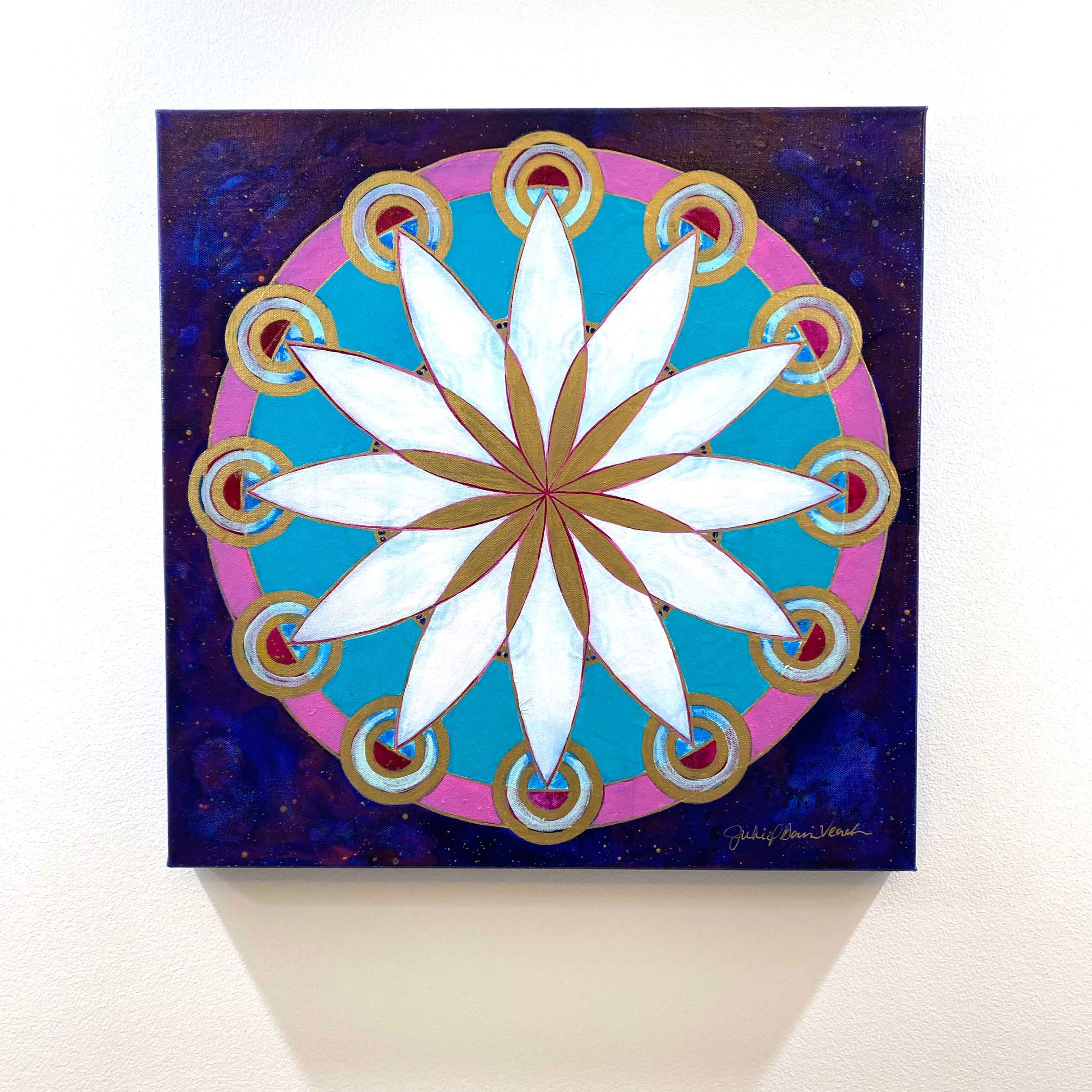 "Growth" original painting on canvas by Julie Davis