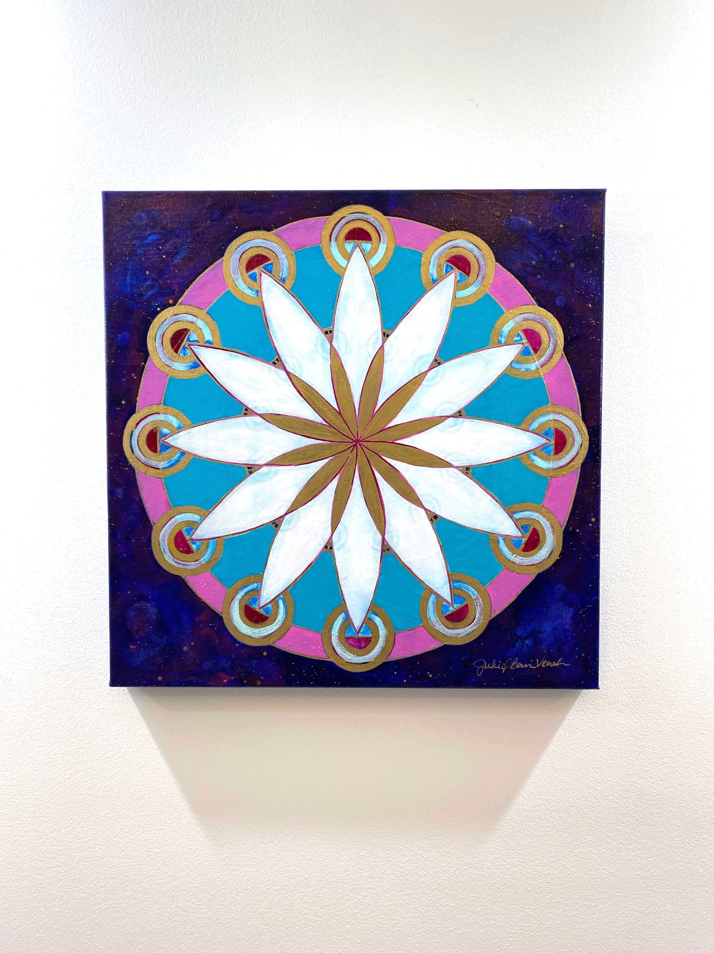 "Growth" original painting on canvas by Julie Davis