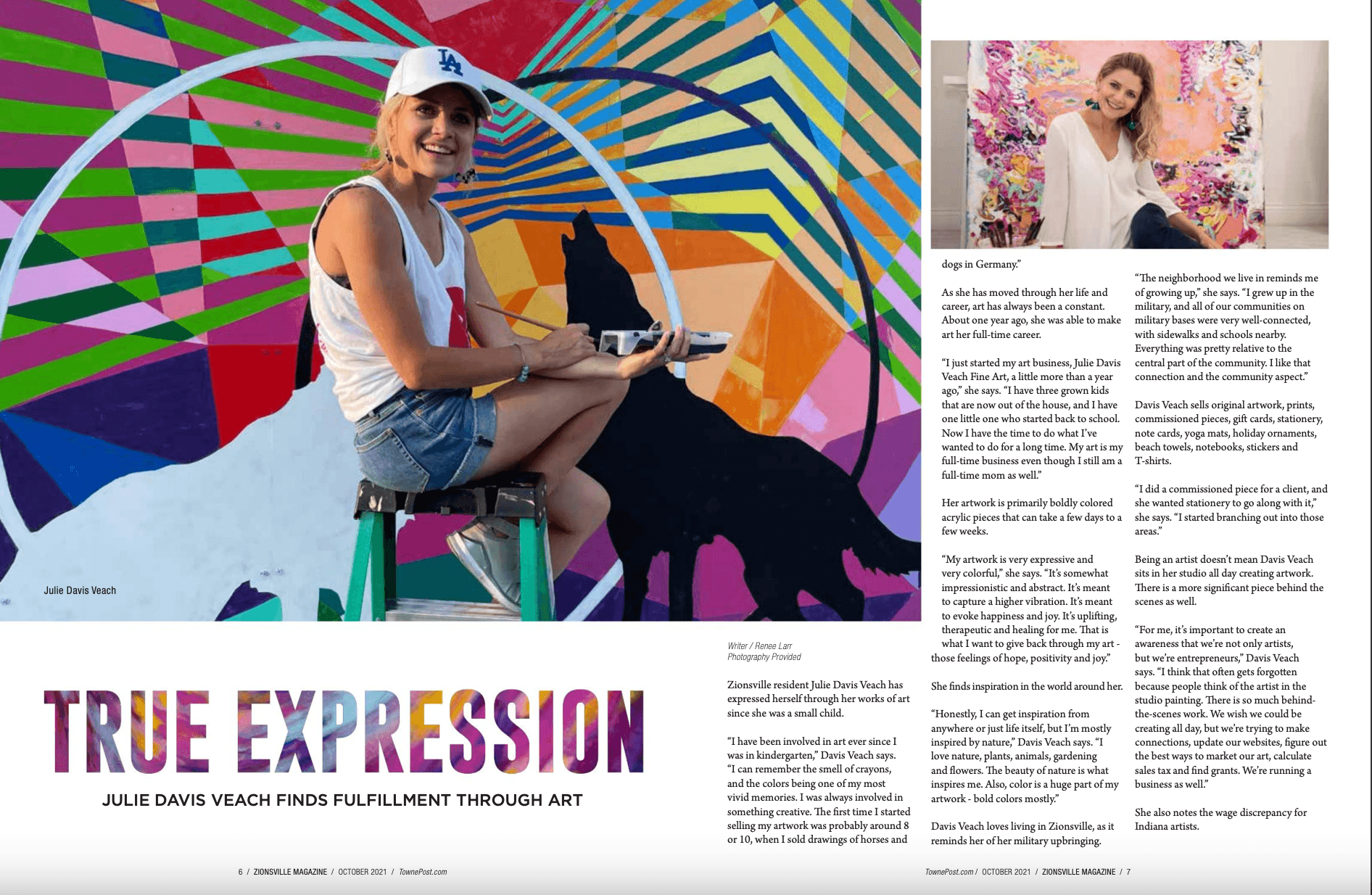 ZIONSVILLE MONTHLY Feature