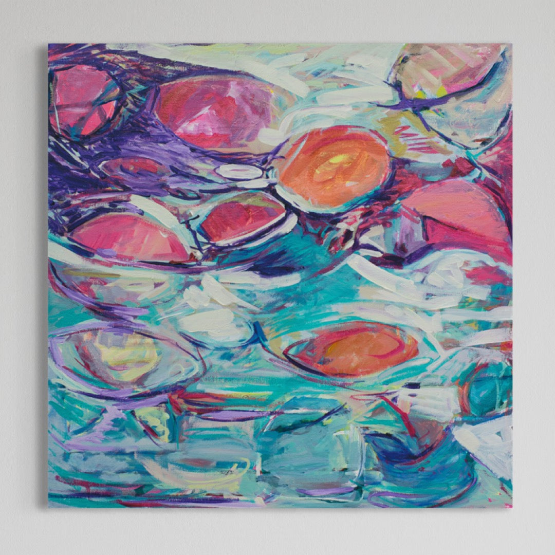 Reflecting Light - original painting by Julie Davis