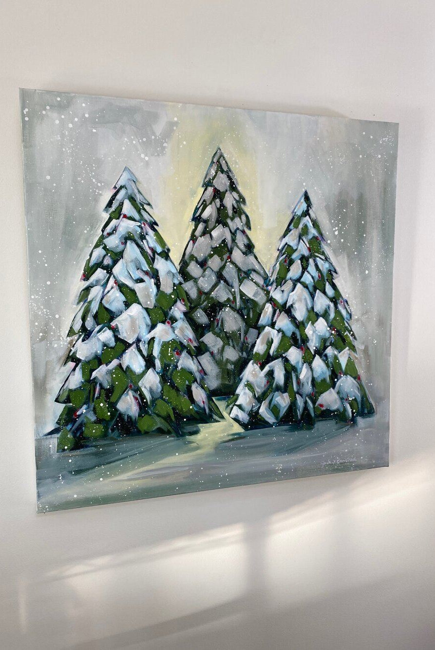 "Trees of Hope" 30x30" Original on Canvas