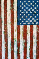 "American Confetti" original painting on canvas by Julie Davis.