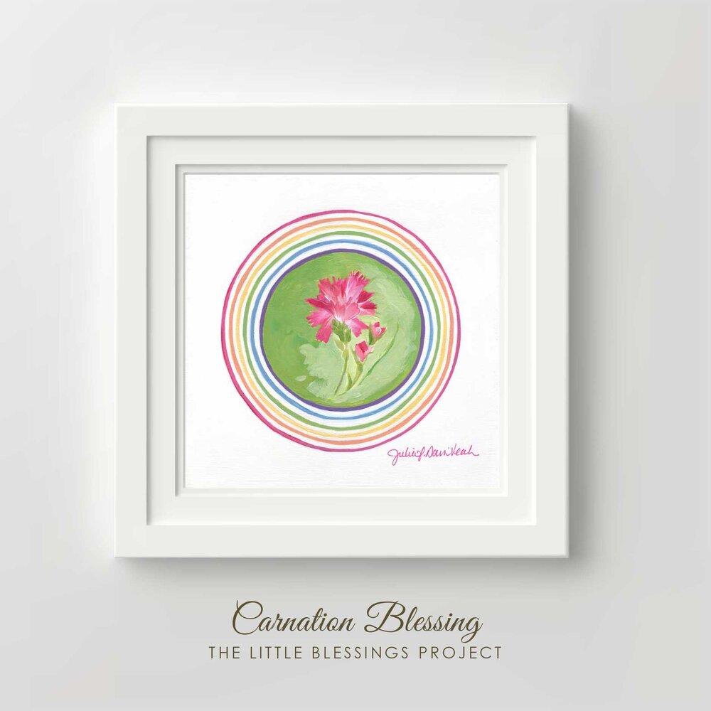 "Carnation Blessing" - Fine Art Print