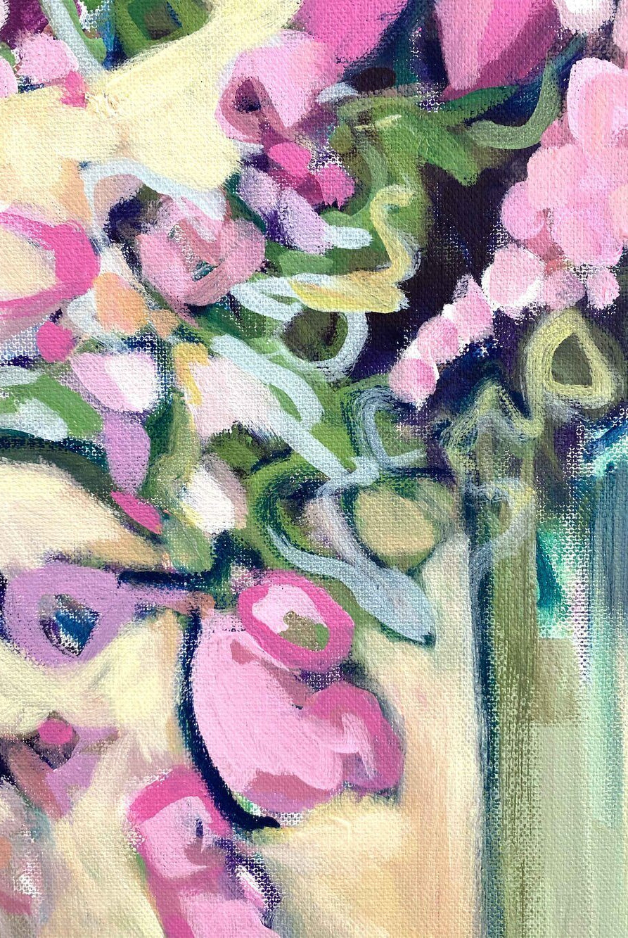 "Lavender Morning" Original Painting 24x30"