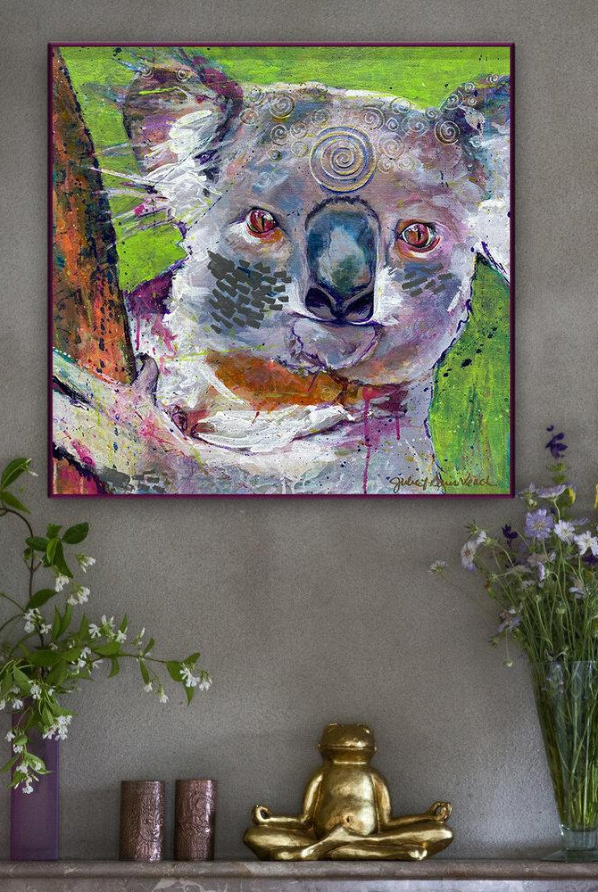 "Voice of the Koala" 20x20" Original on Canvas