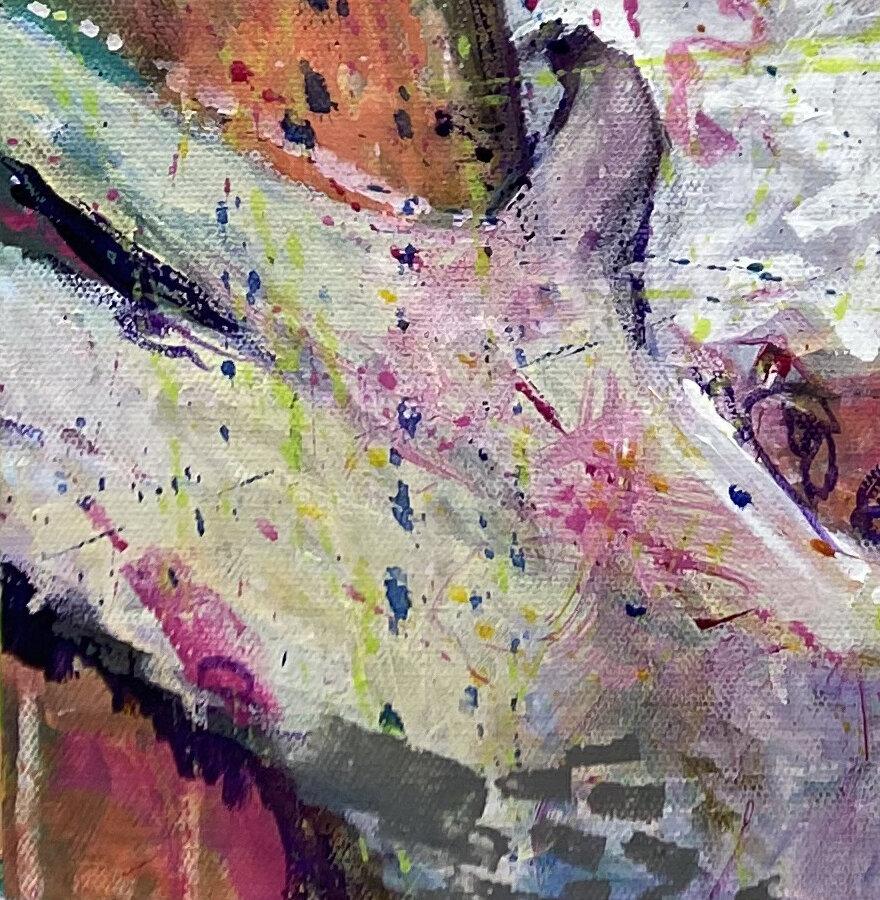 "Voice of the Koala" 20x20" Original on Canvas
