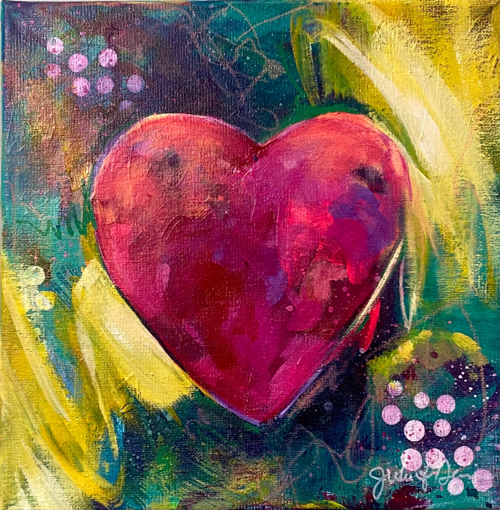 Follow Your Heart II
Original painting by Julie Davis

